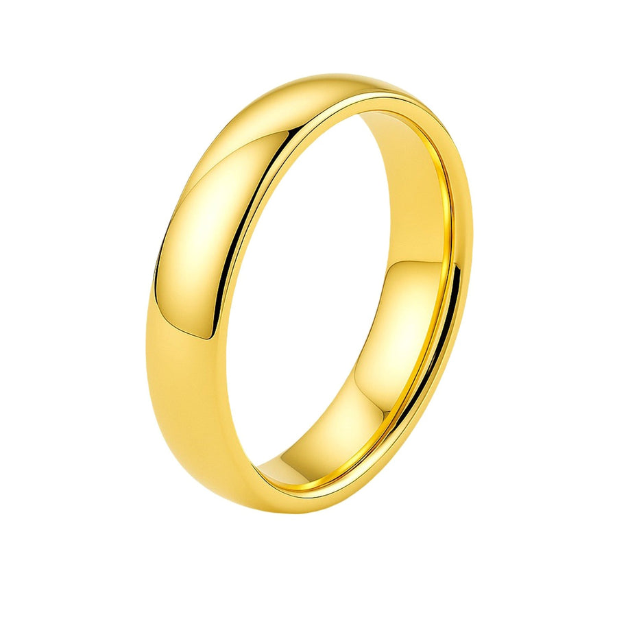 14k Yellow Gold Comfort Fit Wedding Band(4.00 mm)