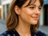 Sterling Silver Ball Stud Earrings